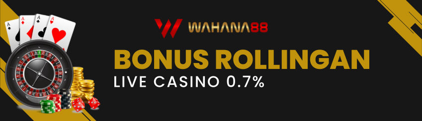BONUS ROLLINGAN 0,7 % CASINO